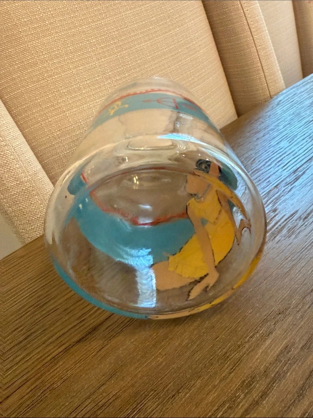 Pocahontas anchor Glass Jar from 1990s